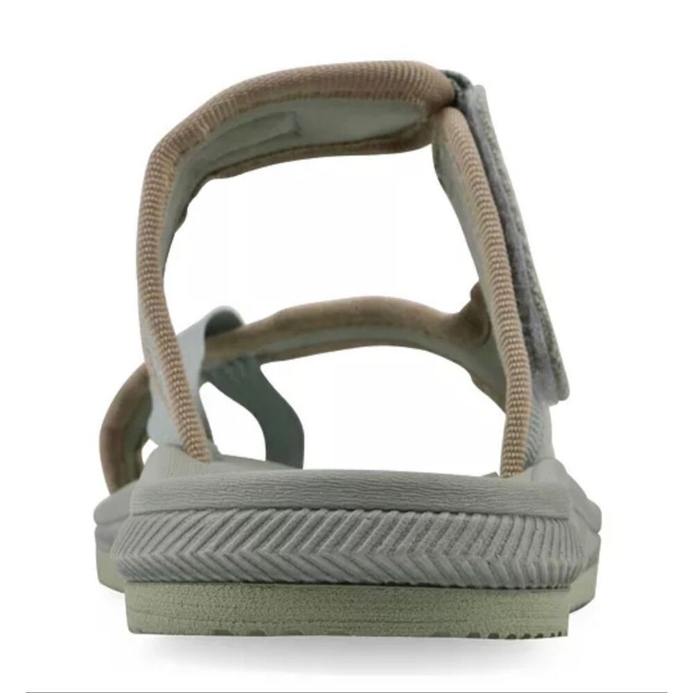 White Mountain Blue Raspberry FOM Basket Canvas Round Toe Flat Comfort Sandals N - Picture 3 of 7